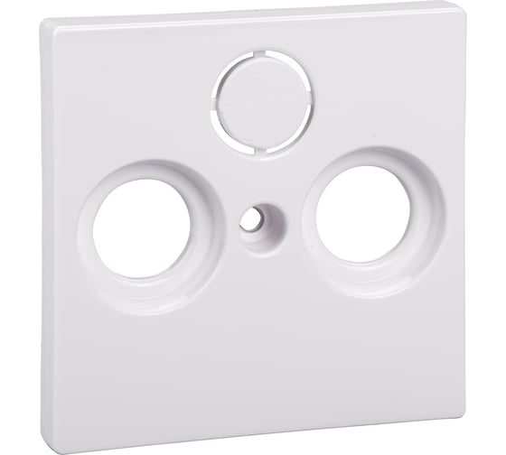 Накладка розетки TV-FM/TV-FM-SAT Systeme Electric Merten SM Белый Актив SE MTN296725 1