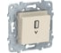 Карточный выключатель Systeme Electric UNICA NEW с подсветкой, 10 А, бежевый NU528344 1