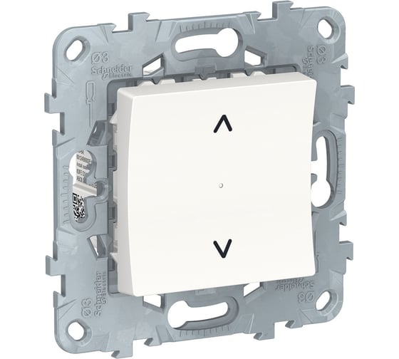Выключатель Systeme Electric UNICA NEW Wiser управление жалюзи, белый NU550818 1