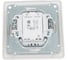 2-клавишный выключатель Systeme Electric скрытой проводки Glossa 10А IP20 сх. 5 10AX в сборе перламутровый GSL000652 2