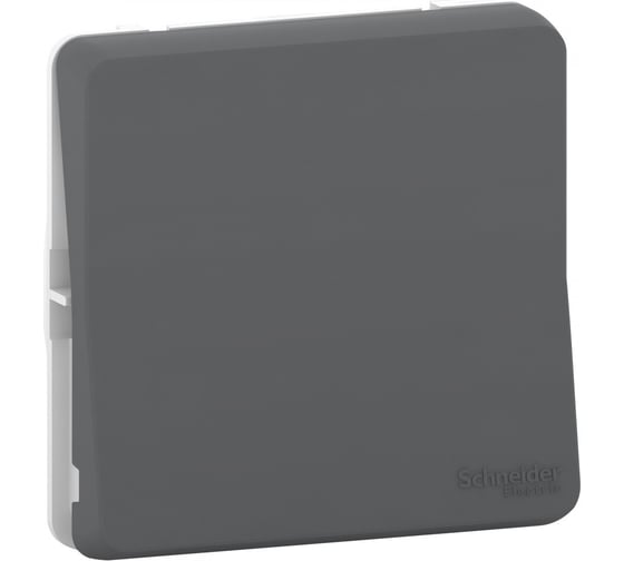 Механизм кнопочного выключателя Systeme Electric MUREVA S АНТРАЦИТ, IP55 MUR35027 1