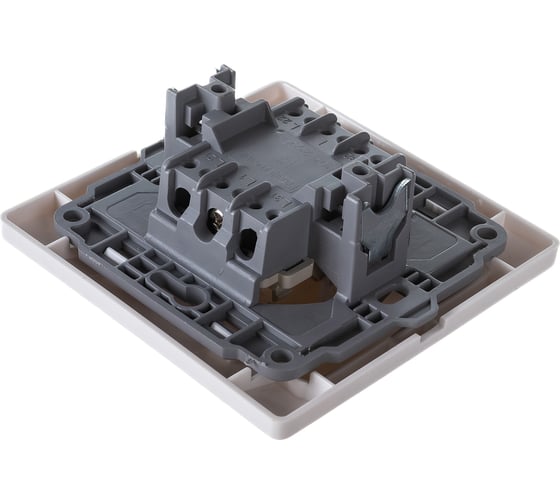 Выключатель TDM ELECTRIC Ильмень 1 кл. 10А белый SQ1823-0001