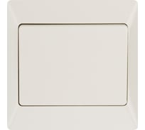 Выключатель слоновая кость 1 клавишный TDM ELECTRIC 10А, серия "Ильмень" SQ1823-0101