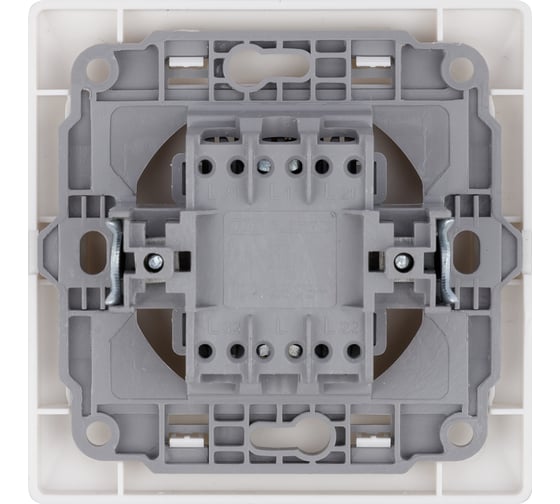 Выключатель TDM ELECTRIC Ильмень 1 кл. с подсветкой 10А белый SQ1823-0003