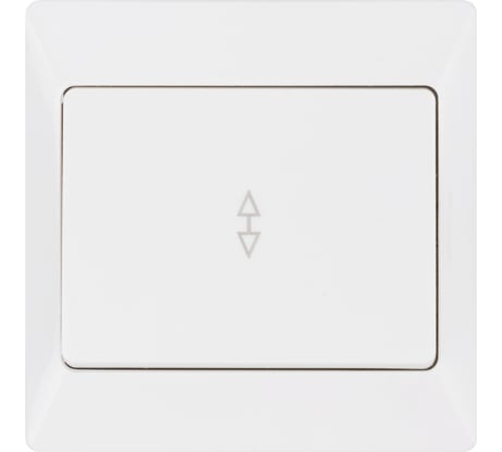 1 клавишный выключатель TDM ELECTRIC Ильмень на 2 направления 10А белый SQ1823-0005