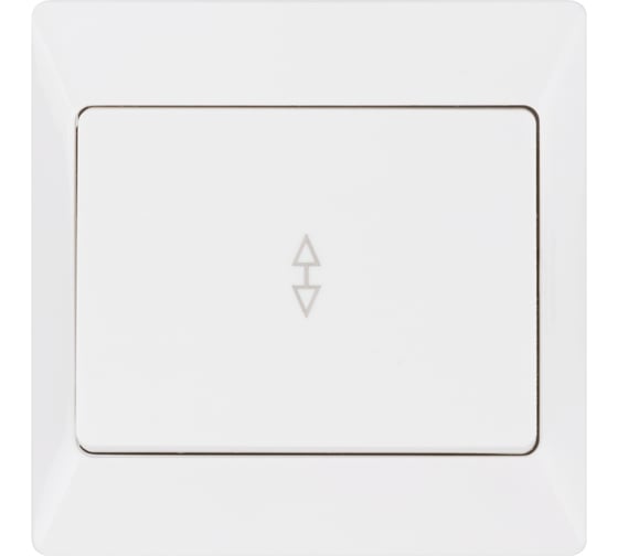 1 клавишный выключатель TDM ELECTRIC Ильмень на 2 направления 10А белый SQ1823-0005