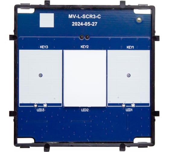 Модуль сенсорного выключателя Vell одноклавишный, 1 пост {NC-1G} 1394941 1