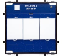 Модуль сенсорного выключателя, трехклавишный, 1 пост Vell NC-3G 1394943