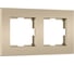 Рамка на 2 поста Werkel Slab W0022911 шампань софт a071624 1