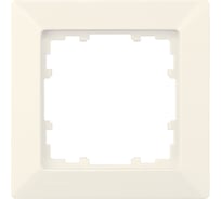 Одноместная рамка Siemens DELTA LINE слоновая кость 5TG25810 5TG2581-0