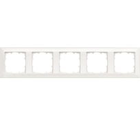 Пятиместная рамка Siemens DELTA LINE белый 5TG25550 5TG2555-0