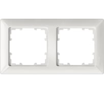 Двухместная рамка Siemens DELTA LINE белый 5TG25520