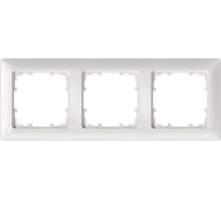 Трехместная рамка Siemens DELTA LINE белый 5TG25530 5TG2553-0