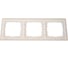 Трехместная рамка Siemens DELTA LINE белый 5TG25530 5TG2553-0 5