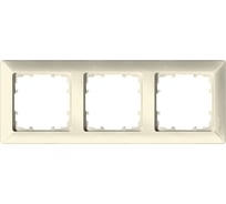Трехместная рамка Siemens DELTA LINE слоновая кость 5TG25830 5TG2583-0