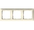 Трехместная рамка Siemens DELTA LINE слоновая кость 5TG25830 5TG2583-0 1