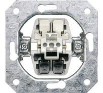 1 клавишный выключатель Siemens для включения/выключения с 3х мест(перек., 2й перек.)10А 250В 1пол. DELTA 5TA2117