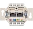 Компьютерная 2-местная розетка Siemens UAE-Cat.6а UTP 5TG20272 1