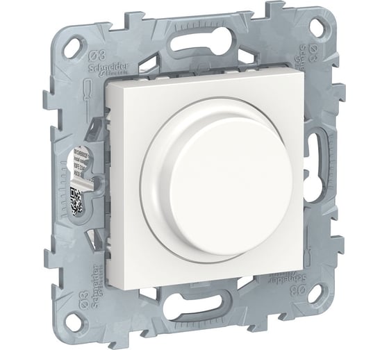 Поворотно-нажимной универсальный светорегулятор Systeme Electric UNICA NEW LED Wiser 7-200Вт NU551618 1