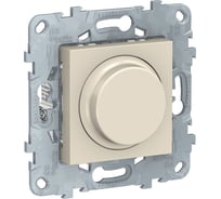 Поворотно-нажимной универсальный светорегулятор Systeme Electric UNICA NEW LED Wiser 7-200Вт NU551644