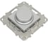 Поворотно-нажимной универсальный светорегулятор Systeme Electric UNICA NEW LED 5-200Вт, алюминий NU551430 2