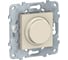 Поворотно-нажимной универсальный светорегулятор Systeme Electric UNICA NEW LED 5-200Вт, бежевый NU551444 1