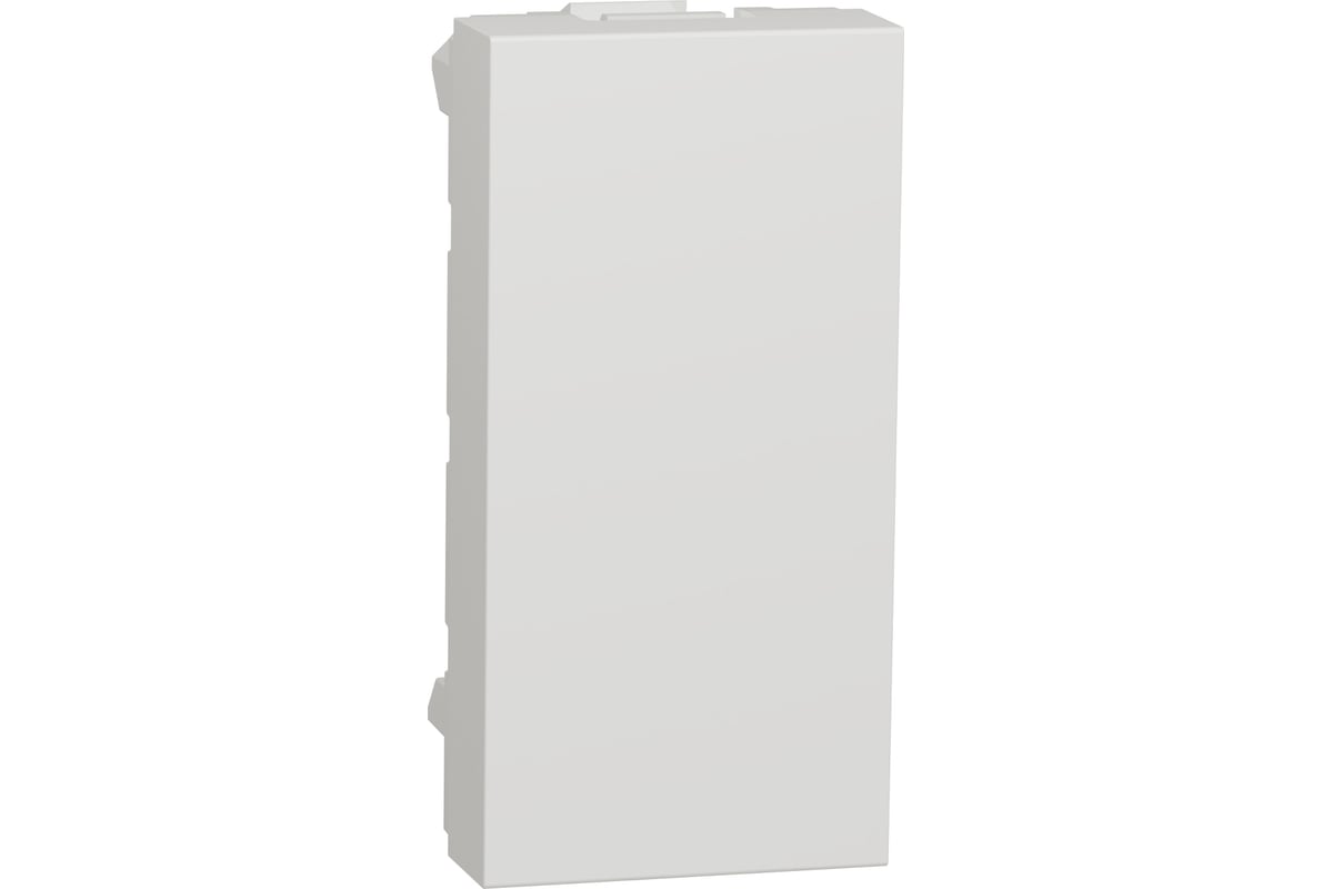 Заглушка Systeme Electric Unica Modular Бел, 1 модуля SE NU986518 ...
