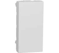 Заглушка Systeme Electric Unica Modular Бел, 1 модуля SE NU986518