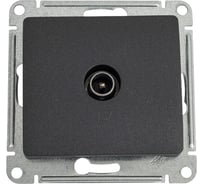 TV-розетка Systeme Electric Glossa Антрацит проходная 4DB SE GSL000792