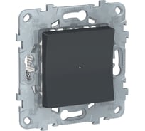 Нажимной универсальный светорегулятор Systeme Electric UNICA NEW LED Wiser 7-200Вт NU551554