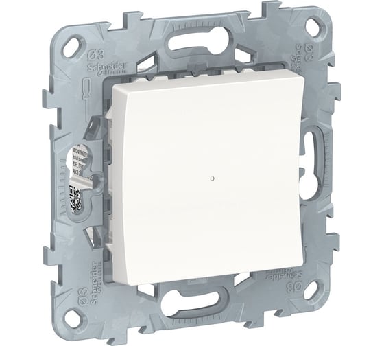 Нажимной универсальный светорегулятор Systeme Electric UNICA NEW LED Wiser 7-200Вт NU551518 1