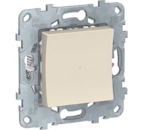 Нажимной универсальный светорегулятор Systeme Electric UNICA NEW LED Wiser 7-200Вт NU551544