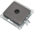 TV розетка Systeme Electric Glossa Графит проходная 4DB SE GSL001392 1