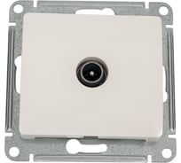 TV розетка Systeme Electric Glossa Молочная оконечная 1DB GSL000991