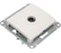 TV розетка Systeme Electric Glossa Молочная оконечная 1DB GSL000991 2