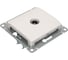 TV розетка Systeme Electric Glossa Молочная проходная 4DB SE GSL000992 4