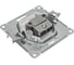 TV розетка Systeme Electric Glossa Молочная проходная 4DB SE GSL000992 6