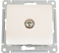 TV розетка Systeme Electric Glossa Перламутр, механизм SE GSL000693