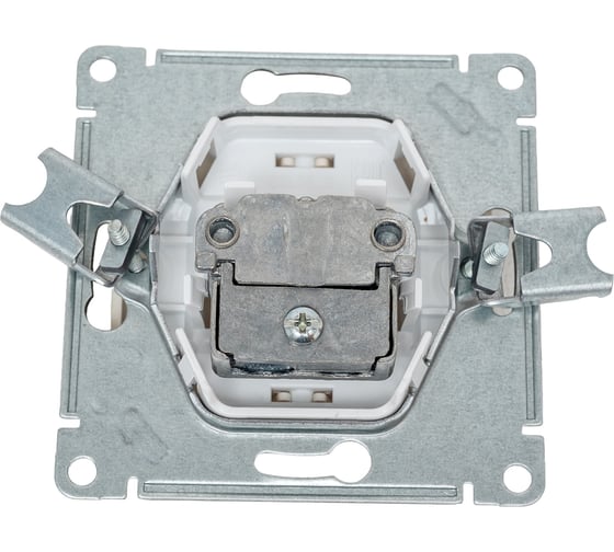 TV розетка Systeme Electric Glossa Платина, оконечная 1DB SE GSL001291