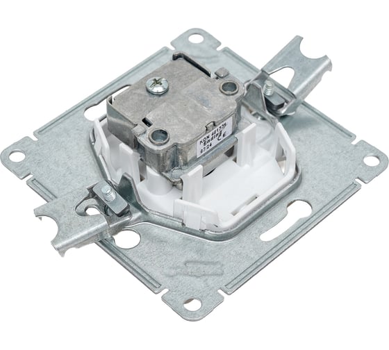TV розетка Systeme Electric Glossa Платина, оконечная 1DB SE GSL001291