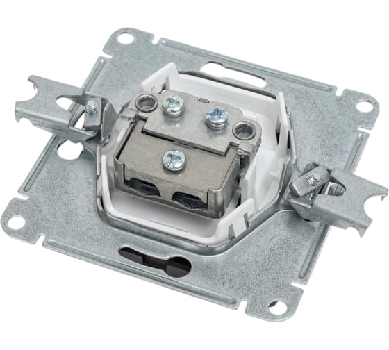 TV розетка Systeme Electric Glossa Шоколад Мех проходная 4DB SE GSL000892