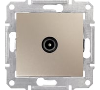TV розетка Systeme Electric Sedna Титан, оконечная 1dB SE SDN3201668