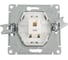 Телефонная розетка Systeme Electric Glossa Алюминий RJ11 SE GSL000381T 3