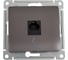 Телефонная розетка Systeme Electric Glossa Графит RJ11 SE GSL001381T 1