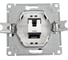 Телефонная розетка Systeme Electric Glossa Графит RJ11 SE GSL001381T 3
