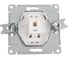 Телефонная розетка Systeme Electric Glossa Платина RJ11 SE GSL001281T 3