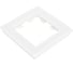 1-местная рамка Systeme Electric AtlasDesign NATURE стекло белый ATN320101 2