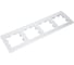 4-местная рамка Systeme Electric AtlasDesign NATURE стекло белый ATN320104 5