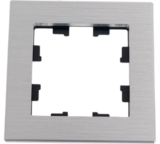 1-местная рамка Systeme Electric AtlasDesign NATURE металл серебро ATN312101