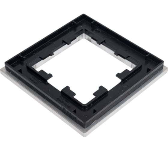 1-местная рамка Systeme Electric AtlasDesign NATURE металл серебро ATN312101